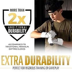 Franklin Sports MLB Batting Gloves - Infinite