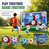 TODARRUN Football Ball Game Set Kids 3+ Soccer Target Practice 2 in 1 view 6