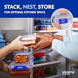 Sistema KLIP IT PLUS Leakproof Food Storage Containers 2 x 1L 2.2L view 6