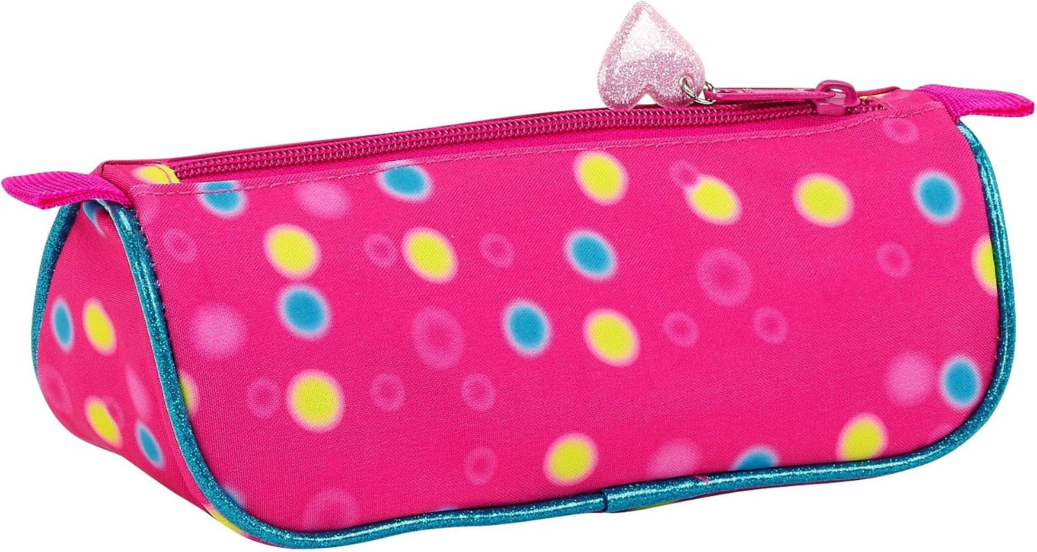 Trolls Triangular Pencil Case (SAFTA 811759224), Fuchsia, 20 cm - Image 3