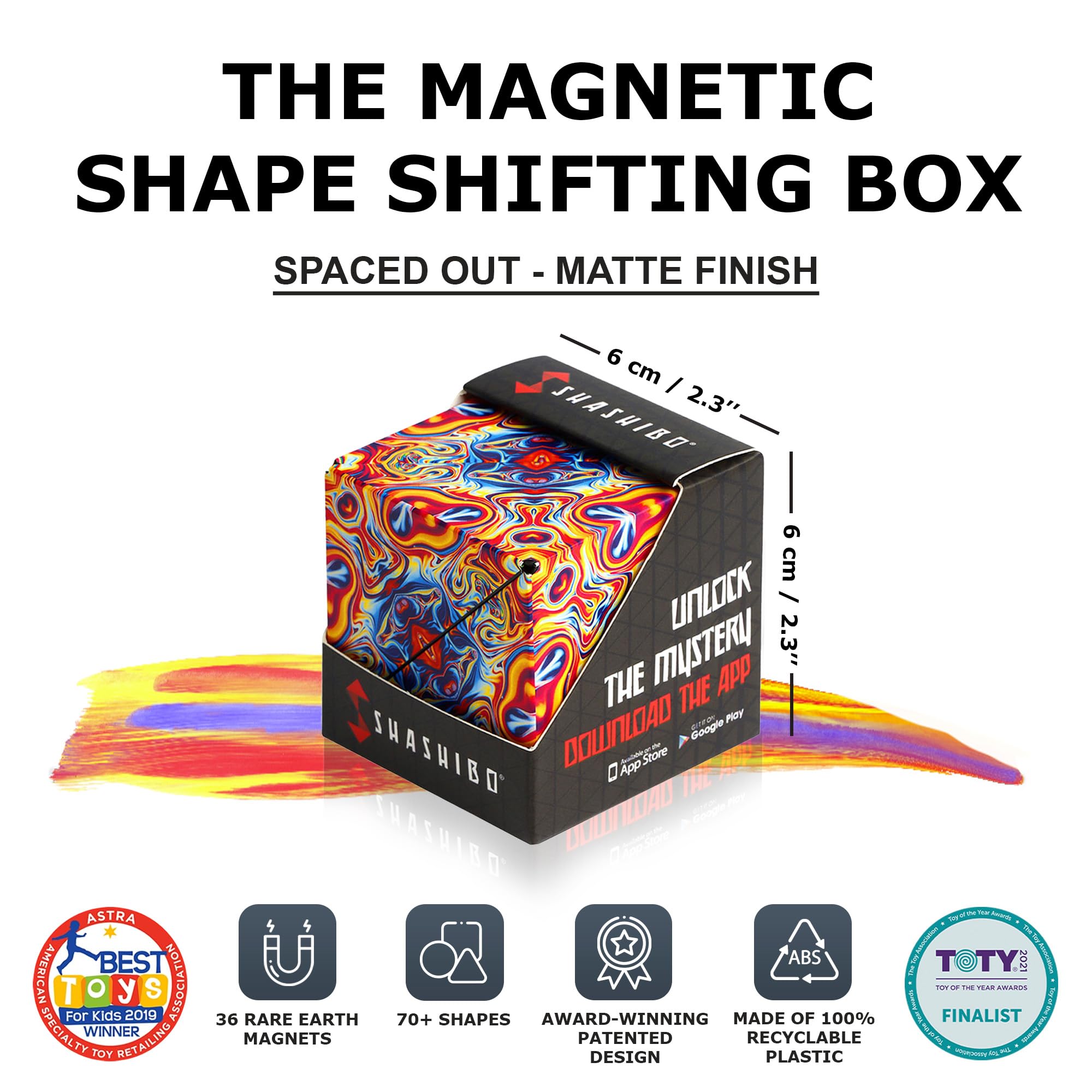 Mua SHASHIBO Shape Shifting Box - Award-Winning, Patented Fidget Cube w ...