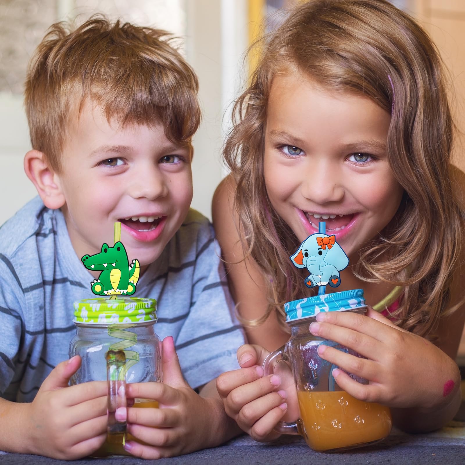 Jungle Safari Party Favors Set Wild Animals Set for Kids Birthday Gifts, Wild Theme Party favors for Kids Birthday Party Baby Shower Goodie Bag Fillers Jungle Safari Party Supplies (Animal)