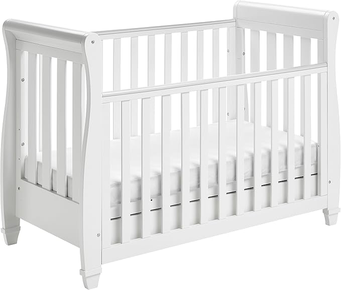 eva drop side cot bed