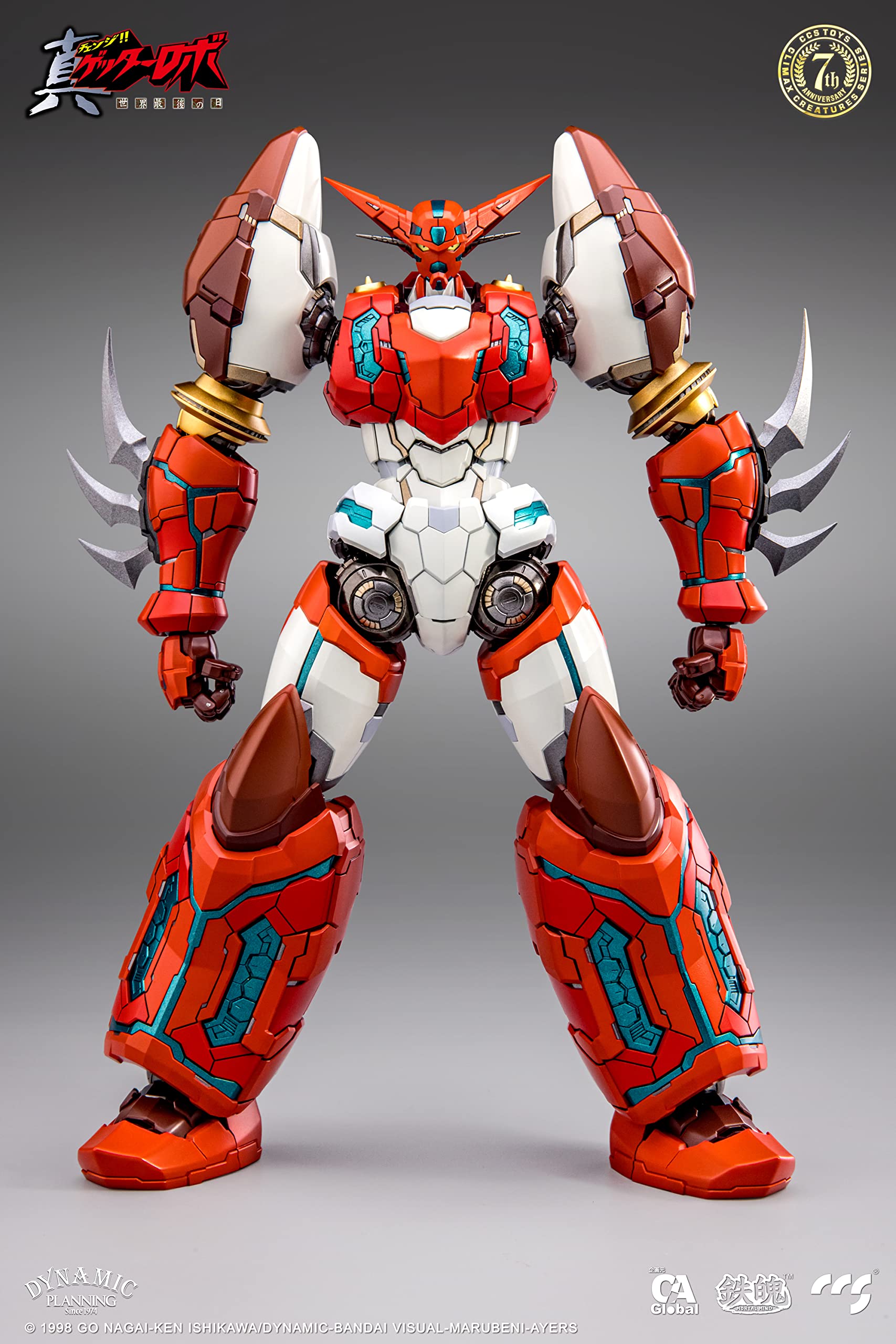 CCSTOYS MORTAL MIND鉄魄 真ゲッターロボ 世界最後の日ゲッター Amazon.co.jp: CCSTOYS 鉄魄[MORTAL MIND]シリーズ 『真