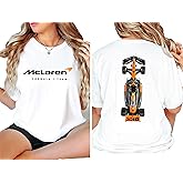 Mc.Laren Formula Shirt, F1 Fans Automotive Sportswear, Grand Prix Motorsport Apparel, Formula One Merchandise, F1 Shirts for Men and Women Colorful