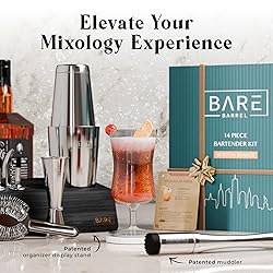 BARE BARREL® Mixology Bartender Kit Bar Set