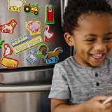 Melissa & Doug Farm Animal Magnets Set 20 Wooden Fridge Magnets Toddler view 8