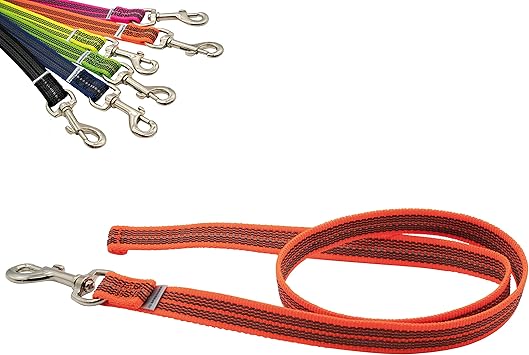 Correa de goma sin correa de mano - Naranja neón, 200 cm (2 m ...