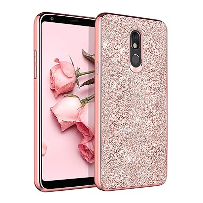 DOMAVER LG Stylo Glitter Sparkly Slim Case Rose Kuwait Ubuy
