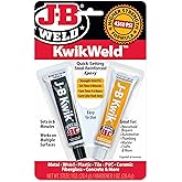 J-B Weld 8276 KwikWeld Quick Setting Steel Reinforced Epoxy - Dark Grey 2 oz