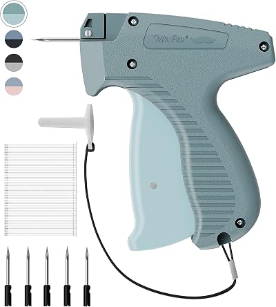 Mr. Pen Tagging Gun with 5 Needles & 1008 Barbs Fasteners Green Ombre