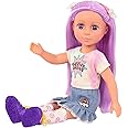 Glitter Girls – Luma 14-inch Posable Doll with Hair Extension & Pink Hair Bow, Hair Clips, and Colorful Outfit – Toys, Clothes, and Accessories for Kids Ages 3 and Up