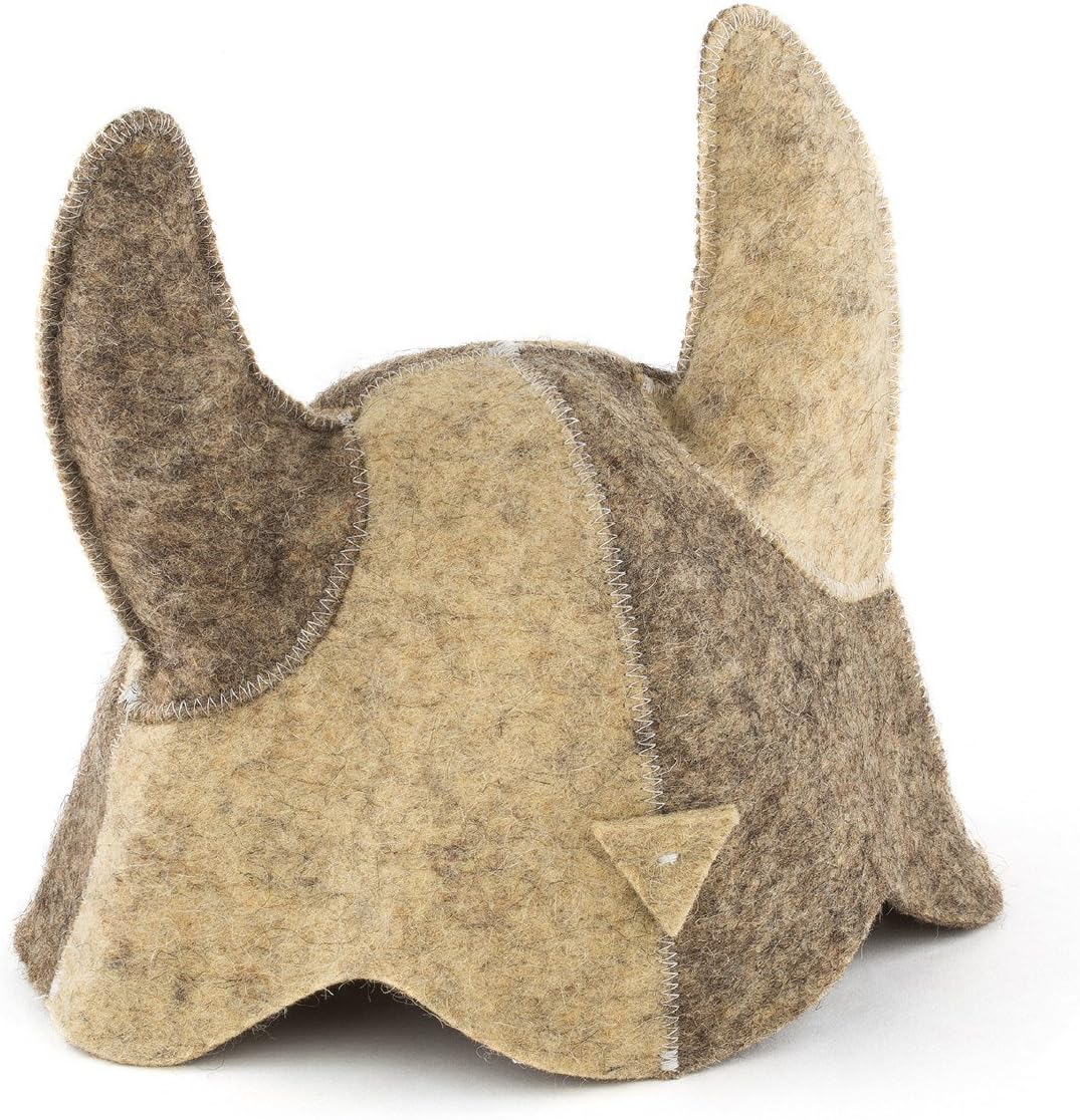 Eden Ukraine Wool Sauna Hat Embroidered Knight : Garden & Outdoor