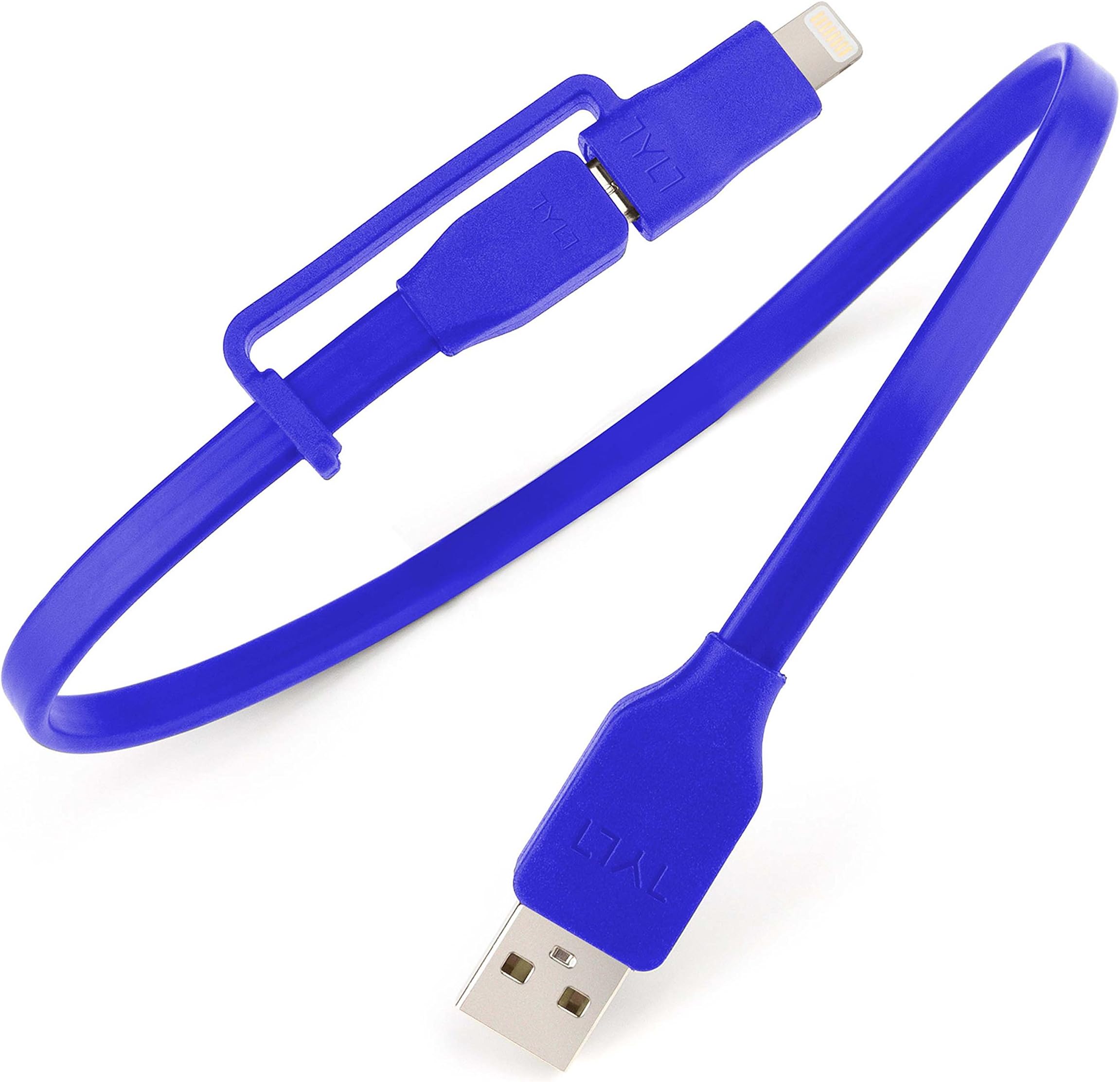TYLT FLYP-DUO Reversible USB Cable - 1M - Blue
