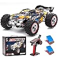 TOPMVP 1/18 Scale All Terrains RC Cars for Adults, Brushless 37 MPH Fast Electric Car with 2.4 GHz Remote Control, 4X4 Off-Road Truck with Two Rechargeable Batteries, Gifts for Boys
