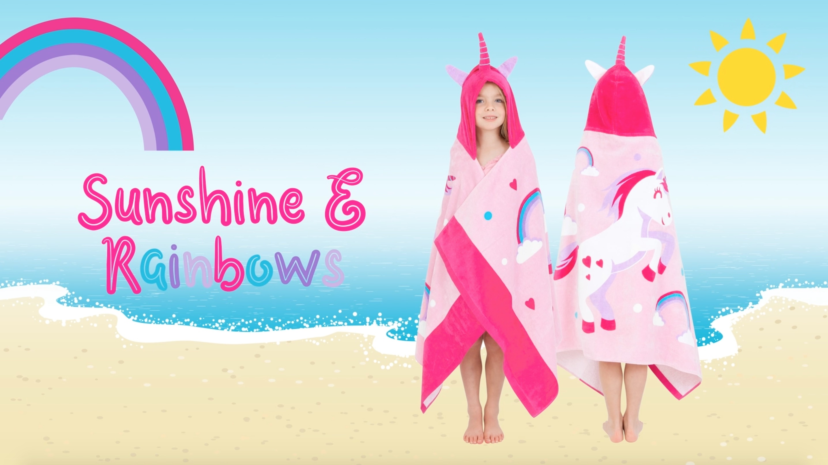 6 Yayme+Toddlers+Cover+up+Bathrobe+Swimming