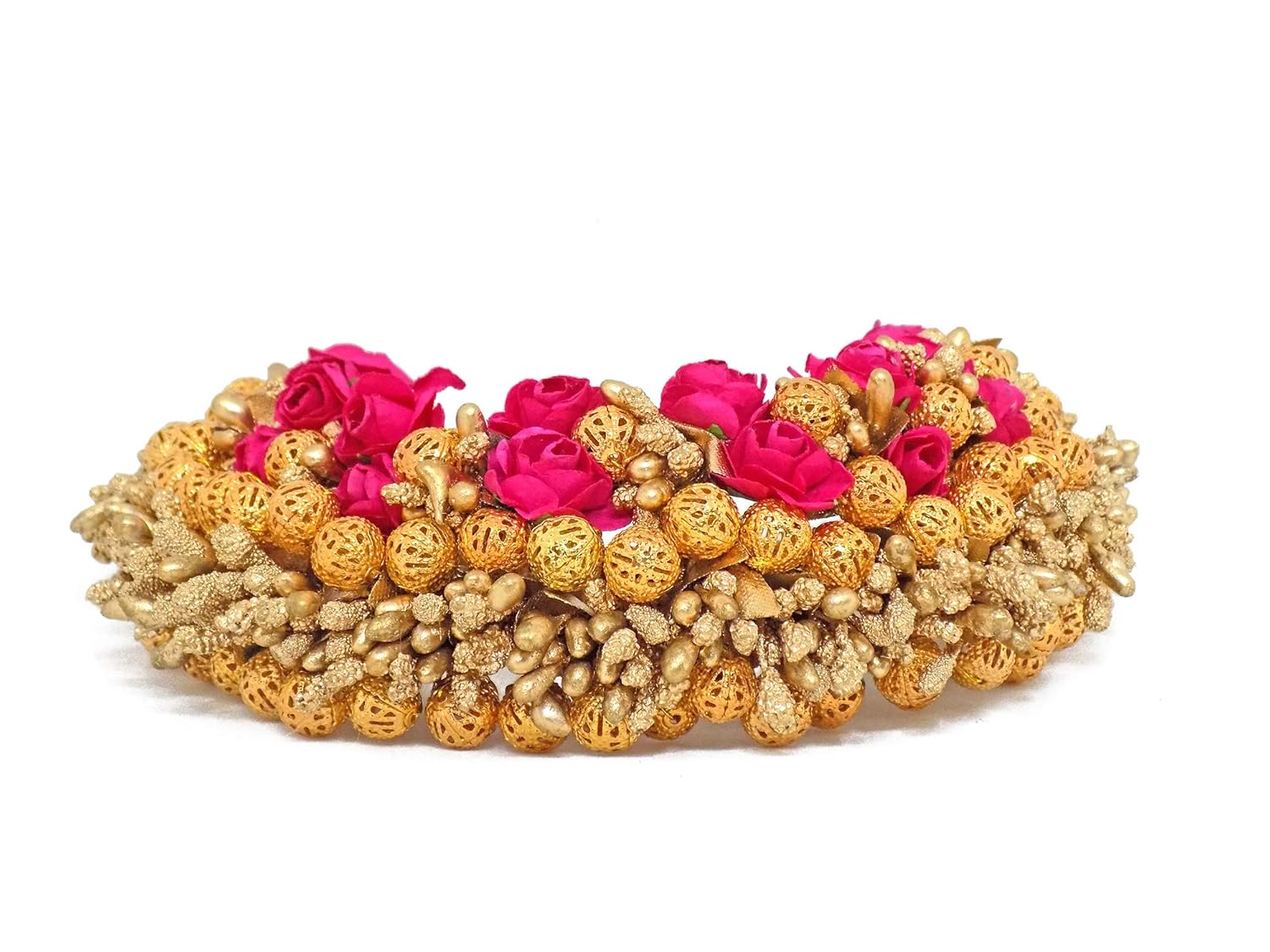 Buy Boxo Artificial Flower Hair Gajra For Wedding Hair Gajra For