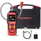 SENSYX HVAC Refrigerant and Combustible Gas Leak Detector, Rechargeable | 2-in-1 model SFD201 detects Freon and combustible gas; halogen sniffer for air conditioning and automotive leak detection