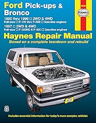 Ford Pick-ups F-100, F-150, F-250 & Bronco