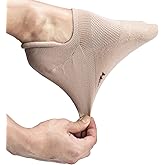 Pro Mountain Wide Toe Box No Show Running Socks For Health Unisex Arch Support Athletic Workout Heel Tab 6 Pack Size S to L