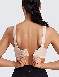 SYROKAN High Impact Sports Bras for Women No