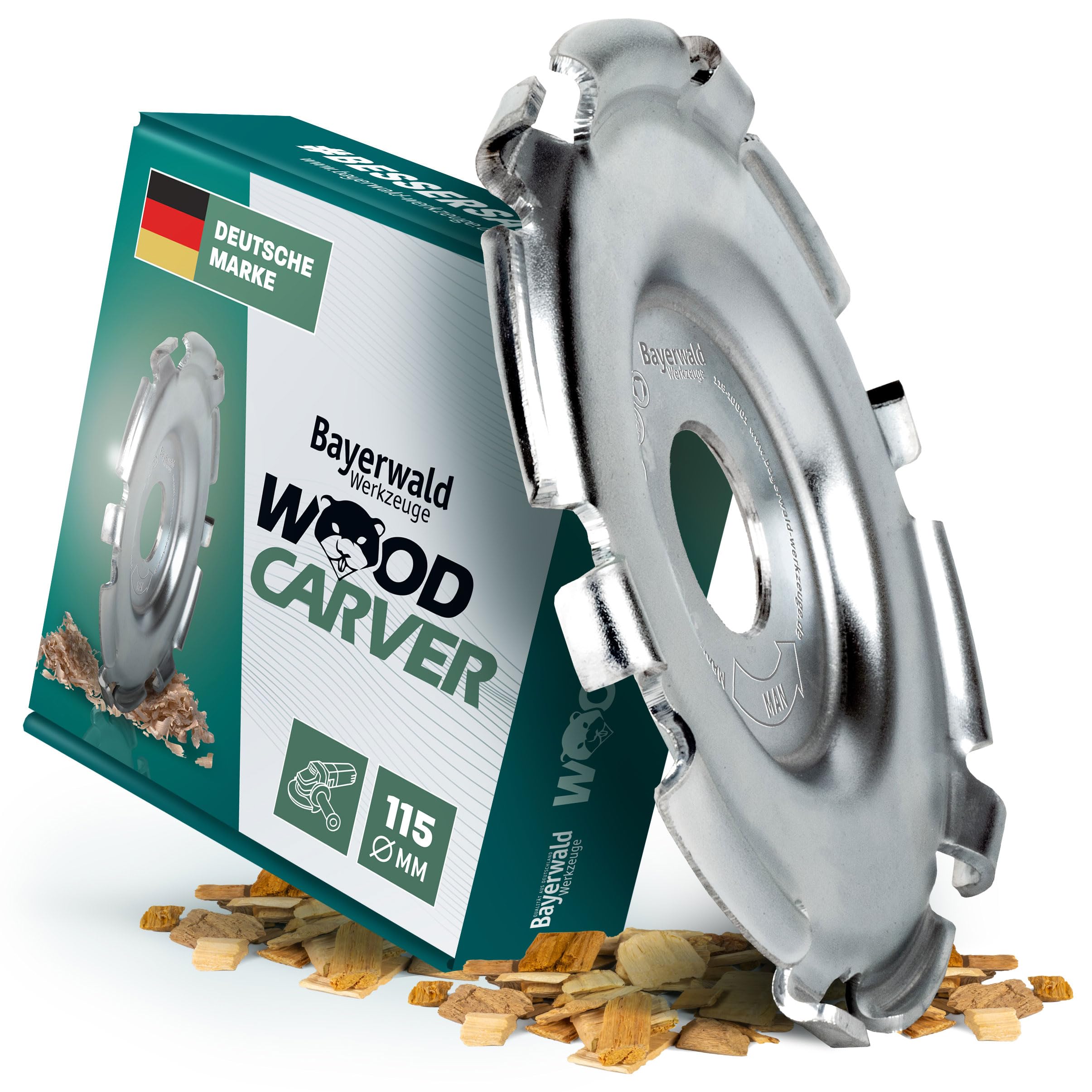 Bayerwald Woodcarver Cutting Disc for 115 & 125 mm Angle Grinders