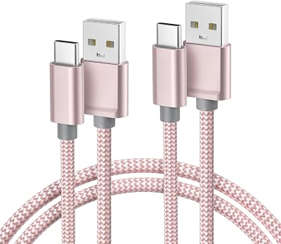 USB-C to USB-C Charger Cable 1M 2Pack Fast Charge 3A
