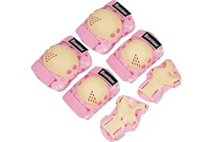 BOSONER Kids/Youth Knee Pad Elbow Pads for Roller Skates Cycling BMX Bike Skateboard Inline Rollerblading, Skating Skatings S