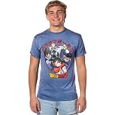 Dragon Ball Z Super Men's Goku Vegeta Krillin Character Group T-Shirt