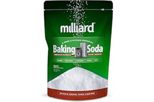 Milliard 10lbs Baking Soda / Sodium Bicarbonate USP - 10 Pound Bulk Resealable Bag