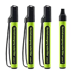 4 Pack Water Filter Straw - Water Purifying Device