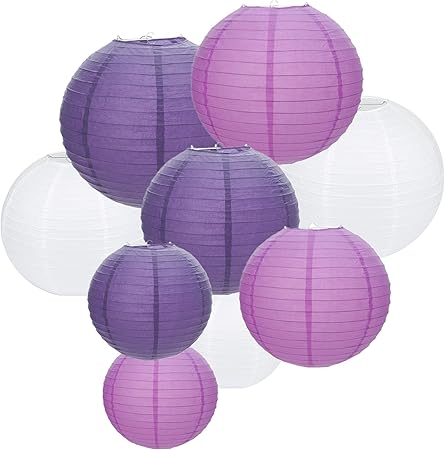 ARDUX Chinesische Seidenpapier-Laternen, Basteln, für Feiern, Jahrestag