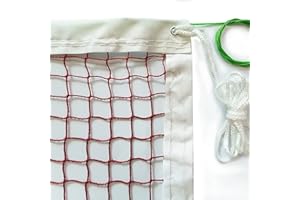 DOURR Badminton Tournament Net with Rope Cable 20 FT x 2.5 FT
