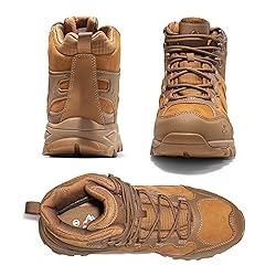 NORTIV 8 Men's Waterproof Hiking Boots Outdoor Mid
