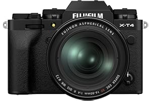 Fujifilm X-T4 Mirrorless Digital Camera XF16-80mm Lens Kit - Black