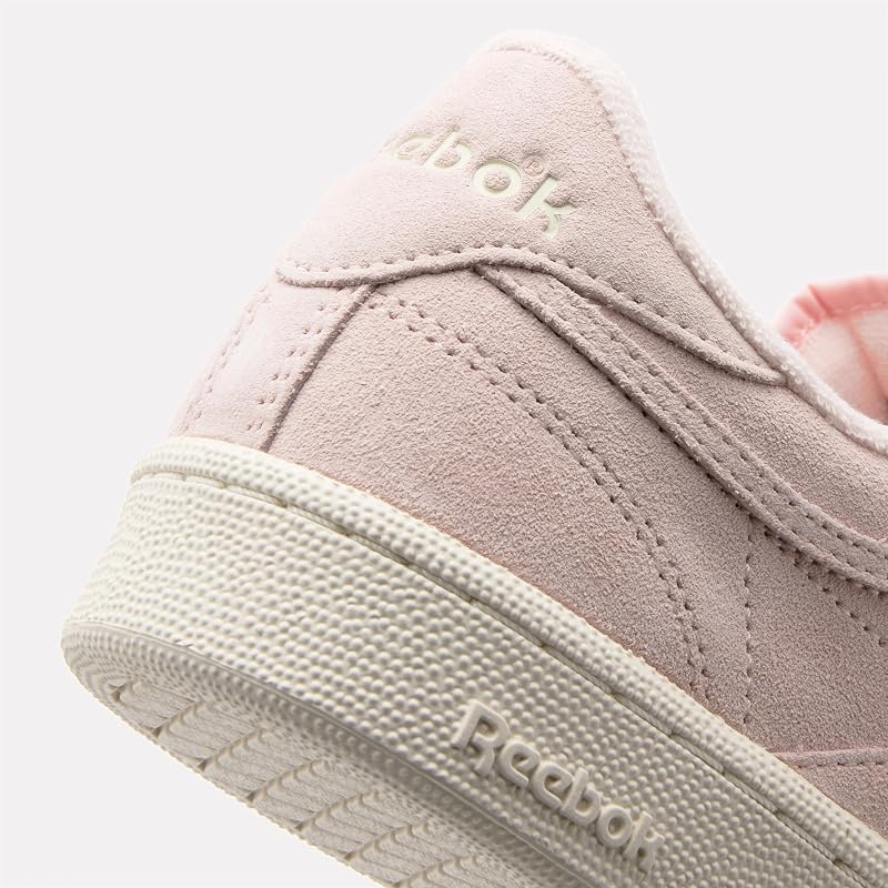 Baskets Club C 85 pour Femme, Craie, Rose Pur, albâtre, 35,5 EU