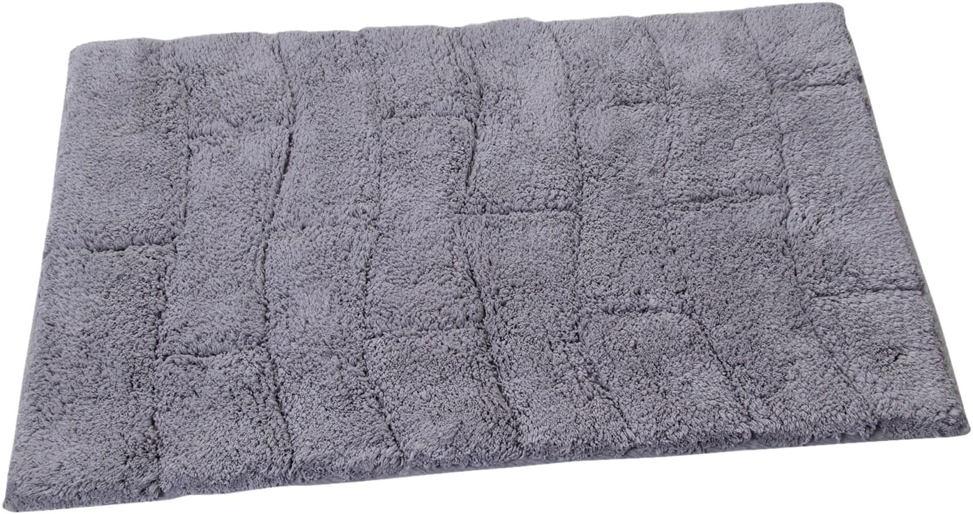 Castle Hill 100 Cotton Chenille Shaggy Bath Rug With Spray Latex Backing 20x30 White Ch Br 20 X30 Cshag Wh Bath Home Kitchen Galeriaslastorres Com