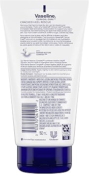 vaseline cracked heel rescue foot cream