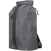 SCUBAPRO Definition Pack 24 Dive Bag with Backpack and Waist Straps and Top Handle for Scuba Diving Gear, Premium Recycled Two-Tone Gray Fabric