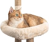 HOMIDEC Cat Tree 145cm Multi-Level Scratching Post Sisal Wrapped Posts view 8