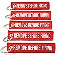 Rotary13B1 REMOVE BEFORE FIRING - Key Chains - Red/White - 5pcs