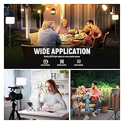 NEEWER BASICS LED Video Light Panel Lighting Kit, 3