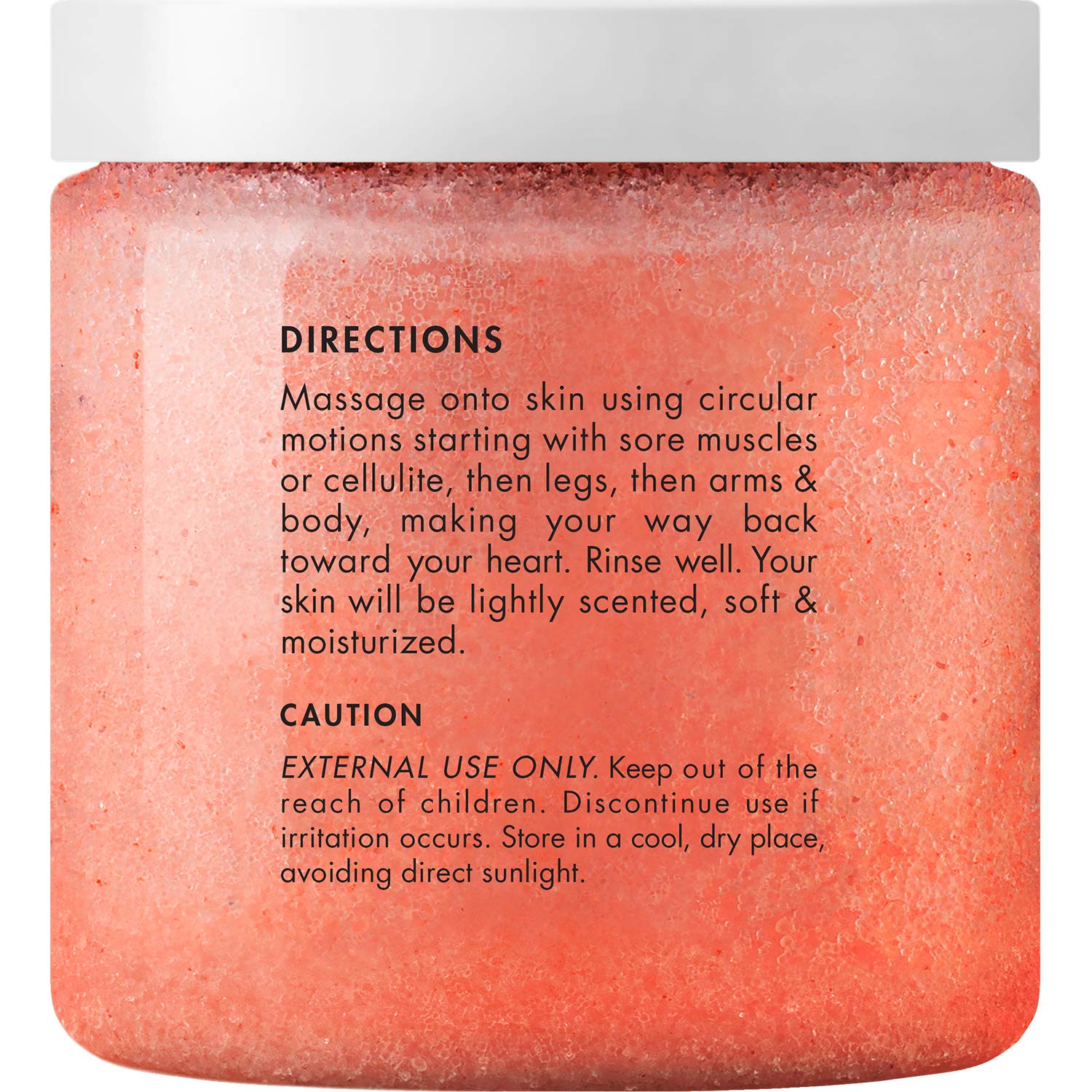 Himalayan Salt Body Scrub with Lingonberry, Exfoliating Salt Scrub to Exfoliate & Moisturize Skin, Deep Cleansing for Women and Men - 10 oz : Beauty