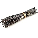 Strongus Large Tahitian Vanilla Beans - Vacuum Sealed Grade A Vanilla Pods - Rich, Creamy Flavor & Aroma - Ingredients for Ba