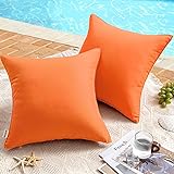 MIULEE Pack of 2 Decorative Outdoor Waterproof