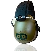 DECIBEL DEFENSE Professional Safety Ear Muffs 37dB NRR - The HIGHEST Rated & MOST COMFORTABLE Ear Protection For Shooting & Industrial Use - THE BEST HEARING PROTECTION GUARANTEED! (GREEN)
