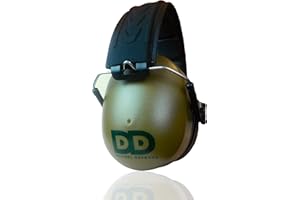 DECIBEL DEFENSE Professional Safety Ear Muffs 37dB NRR - The HIGHEST Rated & MOST COMFORTABLE Ear Protection For Shooting & I
