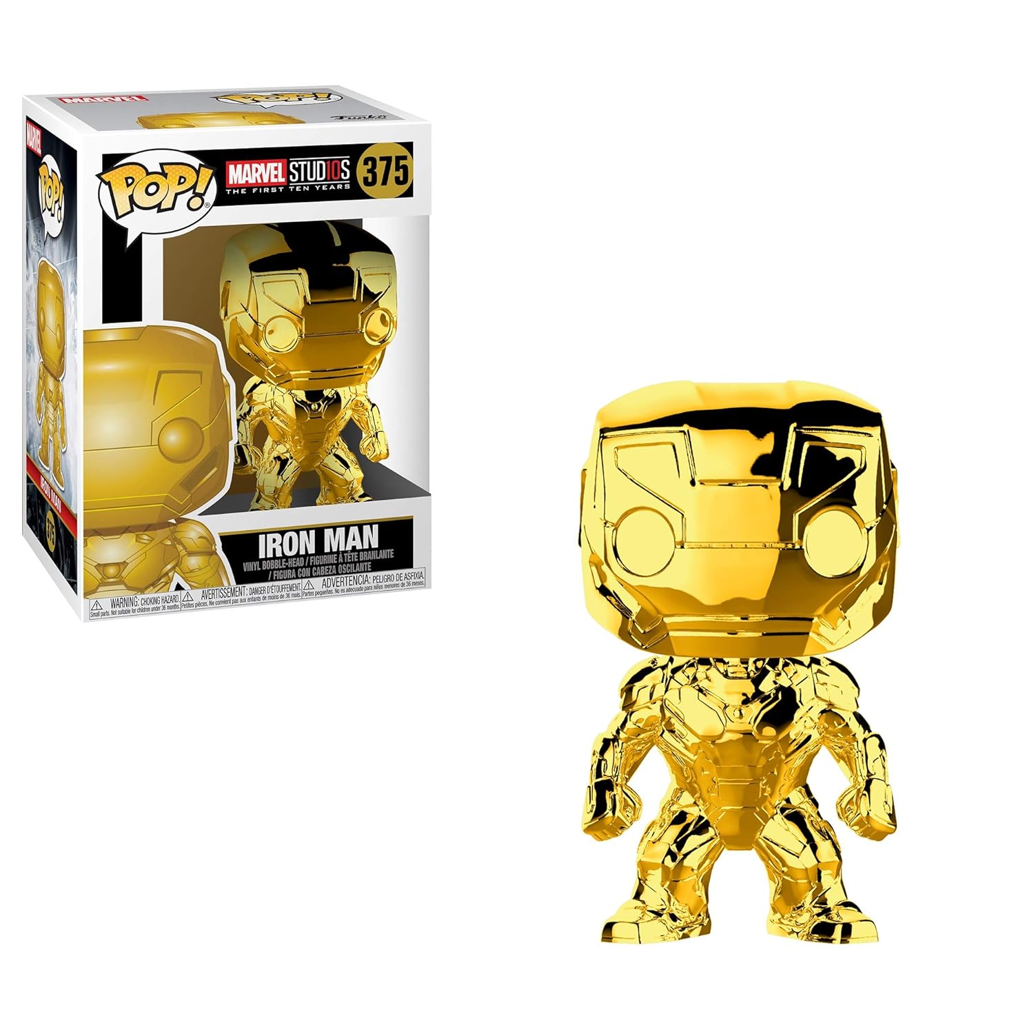 gold spiderman funko