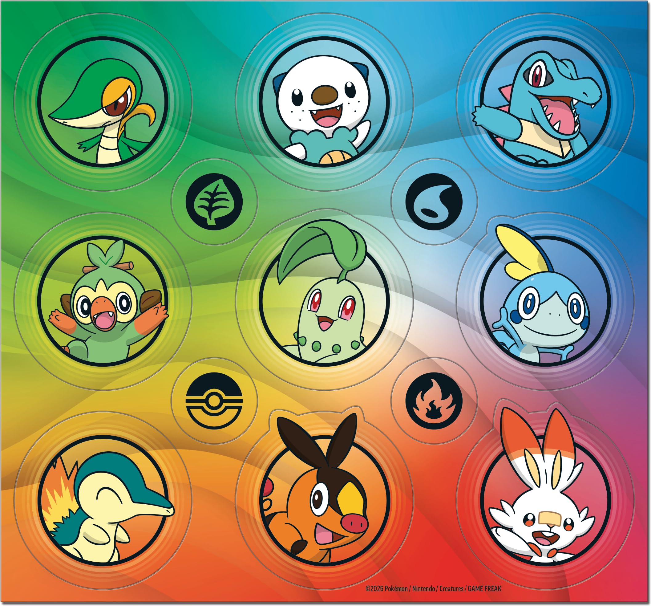 Pokémon-Sammelkartenspiel: Illustrations-Kollektion Erste Partner: Serie 2 (3 Promokarten, 2 Boosterpacks und 1 Stickerbogen) 3