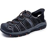 Skechers Men's USA Tresmen - Norvick Enclosed Slip-Ins Fisherman Sandal